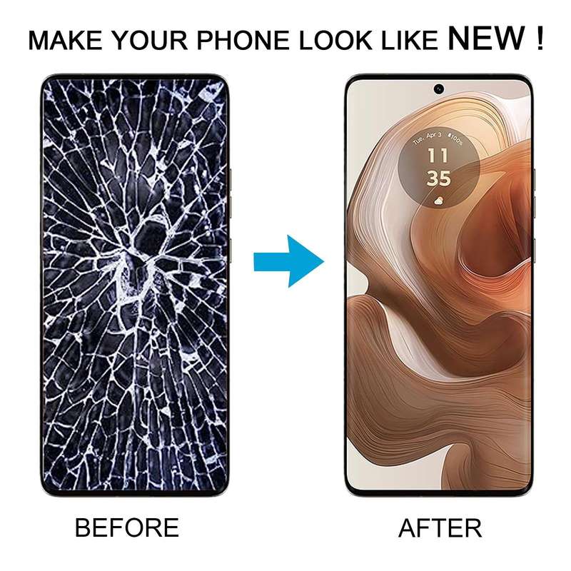 For Motorola Moto X50 Ultra Original P-OLED LCD Screen with Digitizer Full Assembly