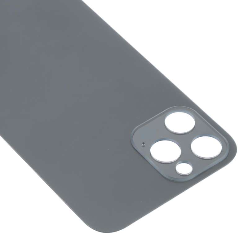 Easy Replacement Big Camera Hole Glass Back Battery Cover for iPhone 13 Pro Max(Graphite)
