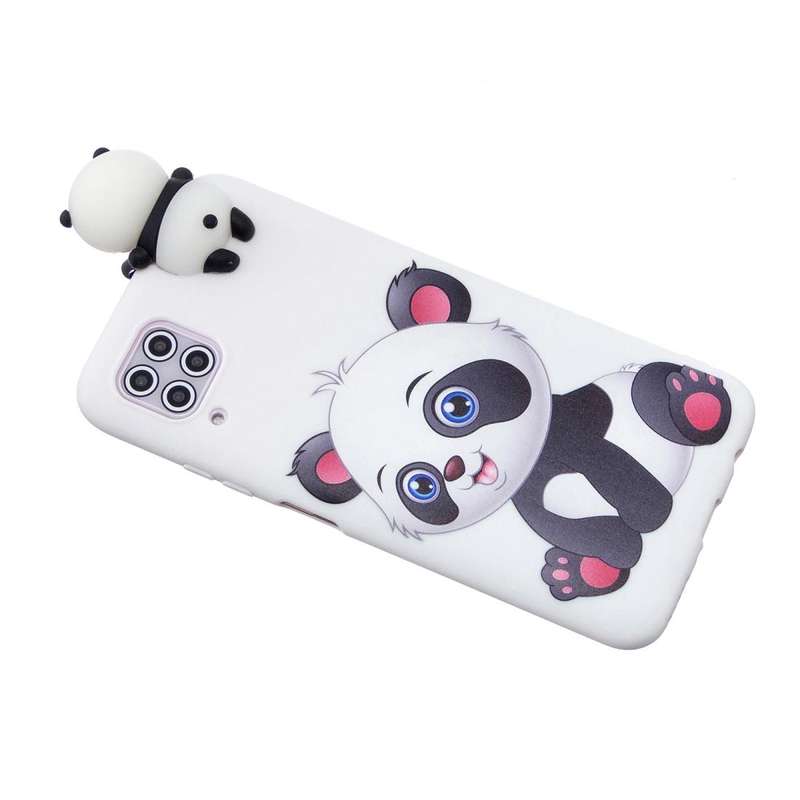 For Huawei P40 Lite Shockproof Cartoon TPU Protective Case(Panda)