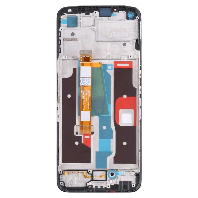 For Realme Narzo 50 4G RMX3286 OEM LCD Screen Digitizer Full Assembly with Frame