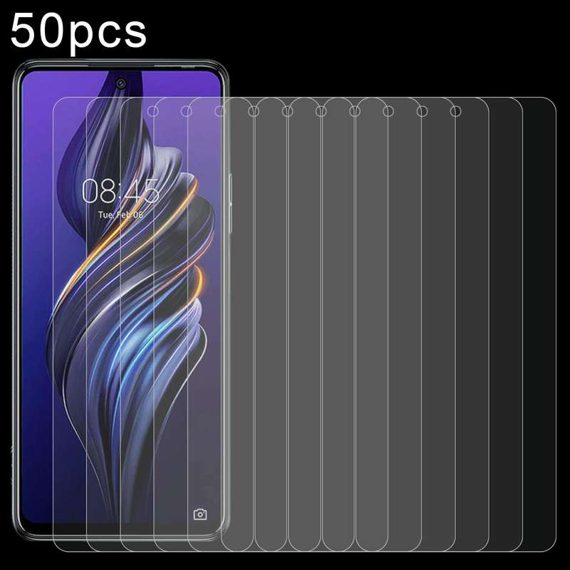 For TECNO Pova 5 4G 50pcs 0.26mm 9H 2.5D Tempered Glass Film
