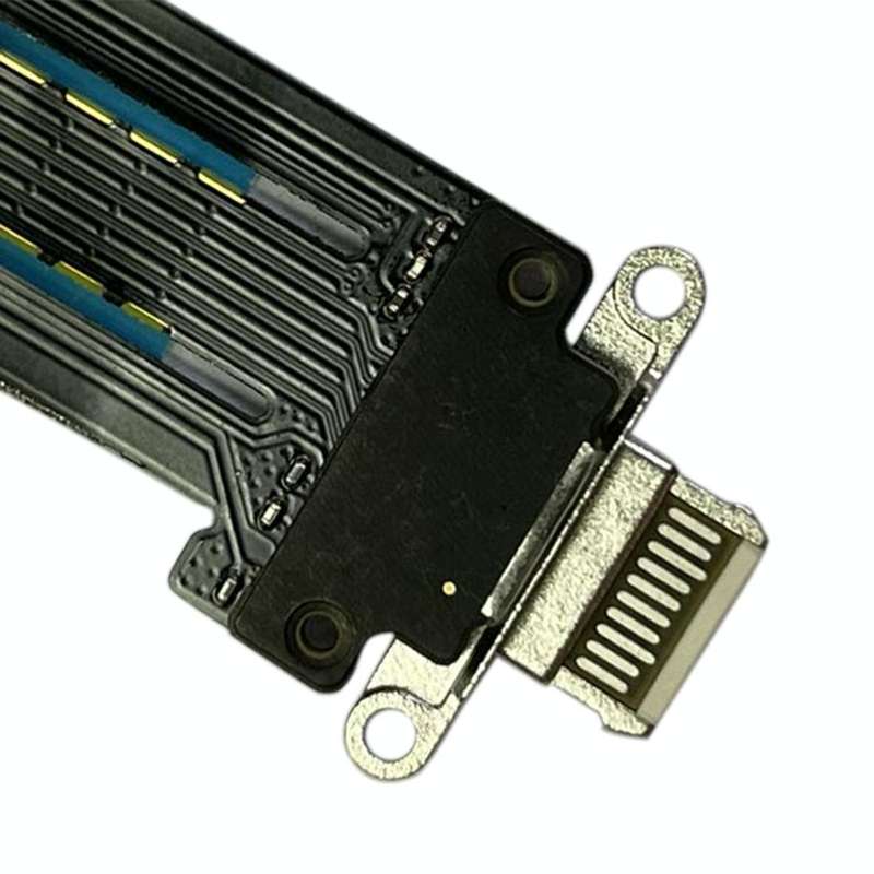 Charging Port Flex Cable for iPad Pro 12.9 inch 2021 (5th gen) A2379 A2461 A2462 (White)