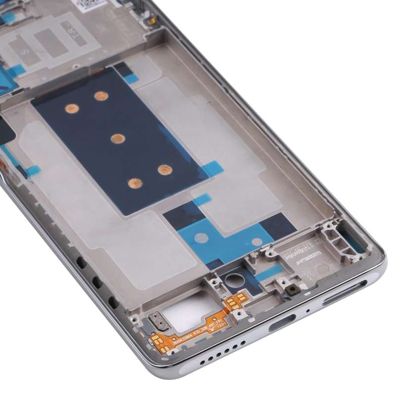 Original Front Housing LCD Frame Bezel Plate for Xiaomi 11T / 11T Pro 21081111RG 2107113SG(Silver)