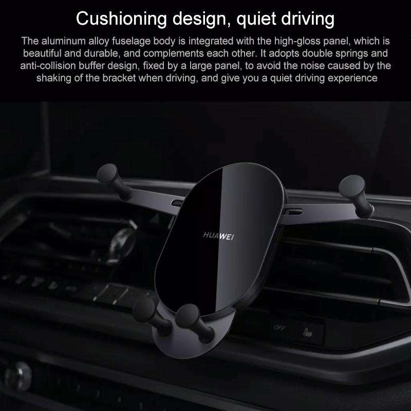 Original Huawei Folding Mobile Phone Car Holder for Huawei Mate X2 / Mate Xs / Mate X (Black)