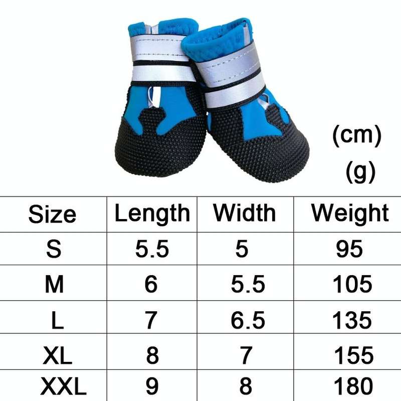 Wear-Resistant Non-Slip & Waterproof Pet Shoe Covers Medium And Large Dog Shoes(M Orange)