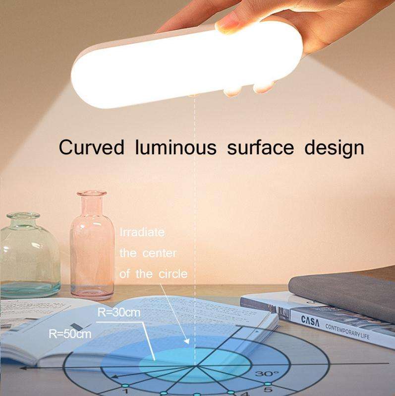 Small Fox 1200mAh Charging Type Student Eye Protection LED Energy-Saving Table Lamp Bedroom Bedsi...