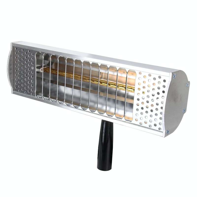1000W Handheld Heat Light Infrared Dryer Spray Paint Heating Curing Lamp Baking Booth Heater, Cab...