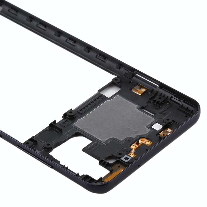For Samsung Galaxy A21s  Middle Frame Bezel Plate (Black)