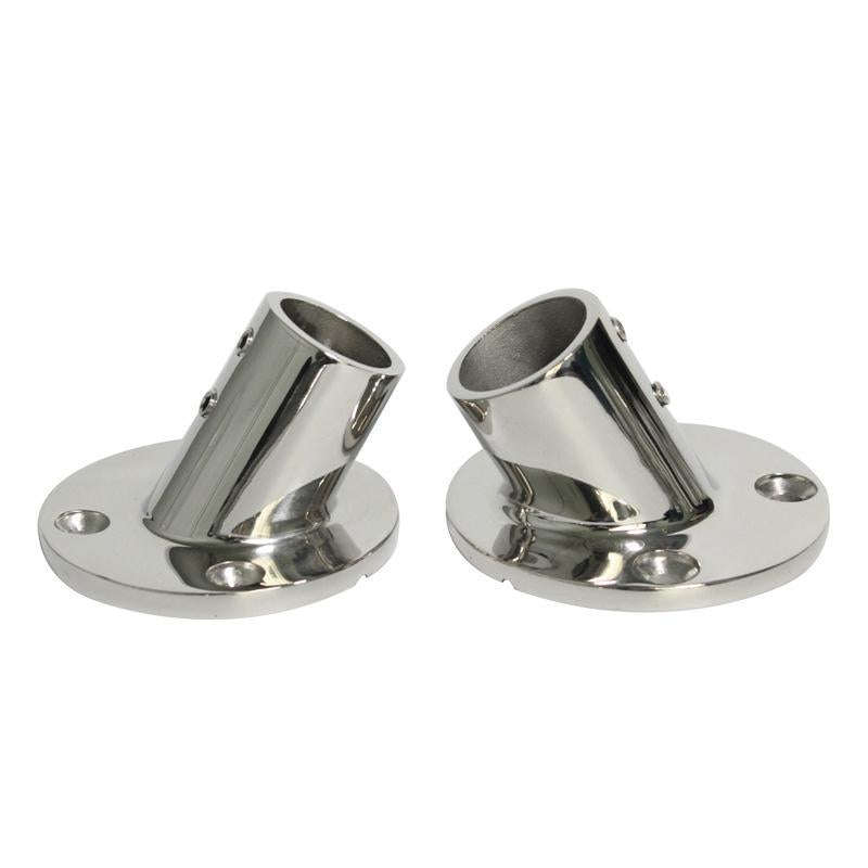 60 Degree Round Pipe Seat 316 Stainless Steel Corrosion-Resistant Marine Tube Seat, Specification...