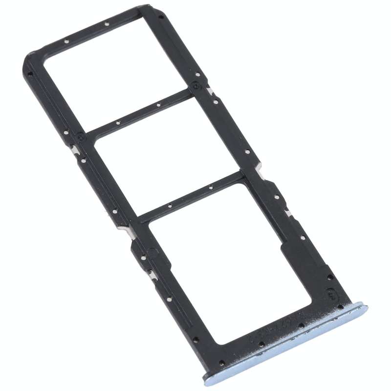 For OPPO K9x SIM Card Tray + SIM Card Tray + Micro SD Card Tray (Blue)