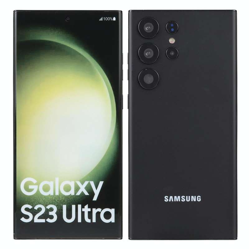 For Samsung Galaxy S23 Ultra 5G Color Screen Non-Working Fake Dummy Display Model(Black)
