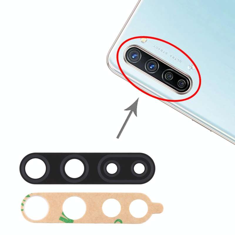 For OPPO Find X2 Lite CPH2005 10pcs Back Camera Lens