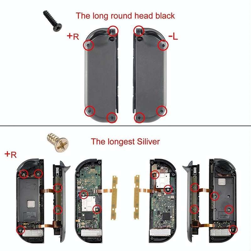 For Nintendo Switch Joy-Con 2sets Screws Repair Tools,Spec: 22 In 1
