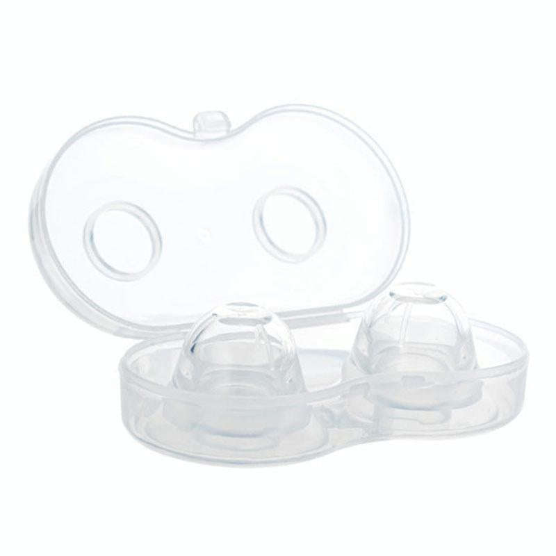 Maternity Inverted Nipple Silicone Corrector For Teen Girls Flat Breast Protector(Transparent)