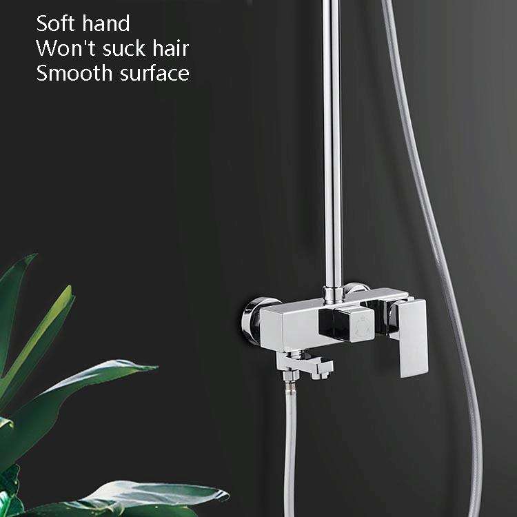 Shower Hose Water Heater Rain Shower Bathroom Stainless Steel Shower PVC Nozzle Hose, Specificati...