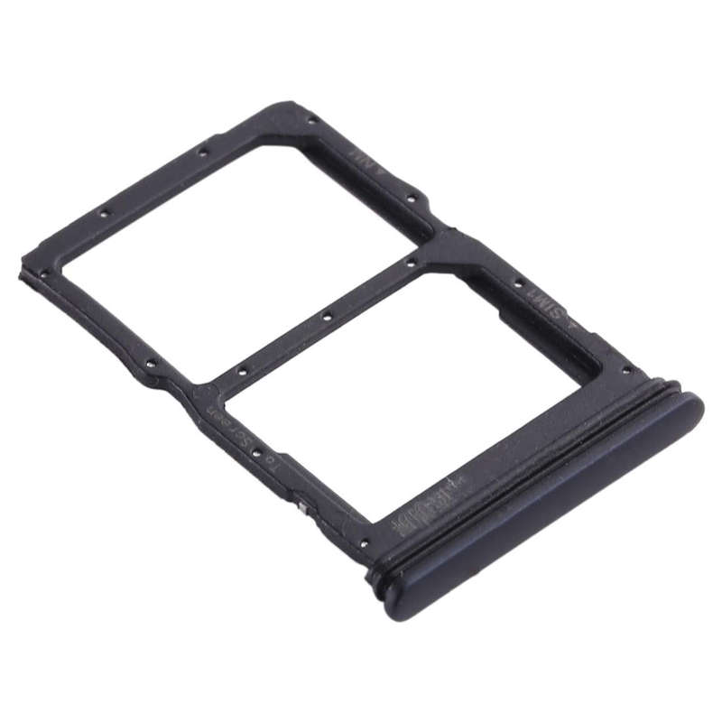 SIM Card Tray + NM Card Tray for Huawei Honor 30S / Nova 7 SE (Black)