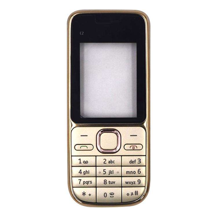 For Nokia c2-01 Full Housing Cover(Gold)