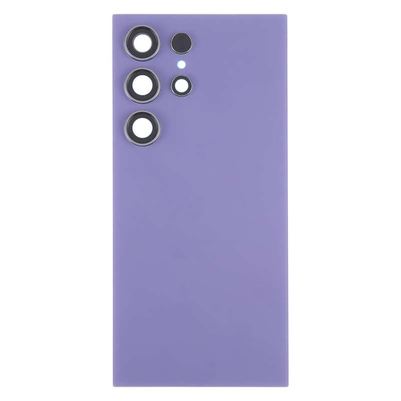 For Samsung Galaxy S24 Ultra SM-S928B OEM Battery Back Cover with Camera Lens Cover(Purple)