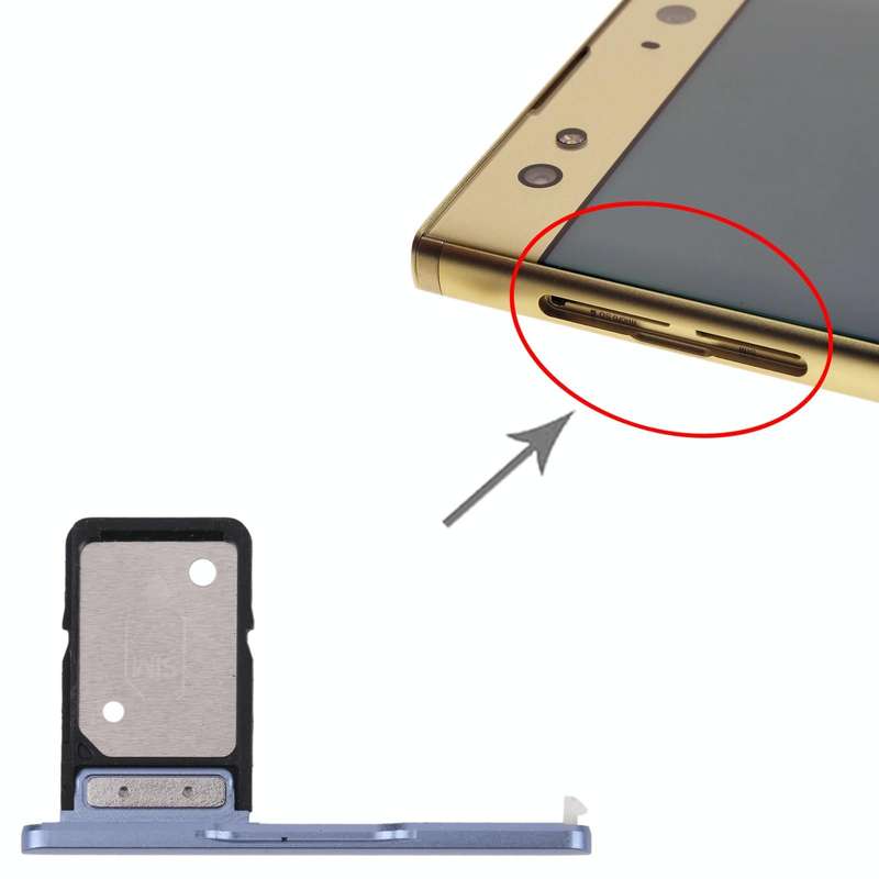 SIM Card Tray for Sony Xperia XA2 Ultra (Blue)