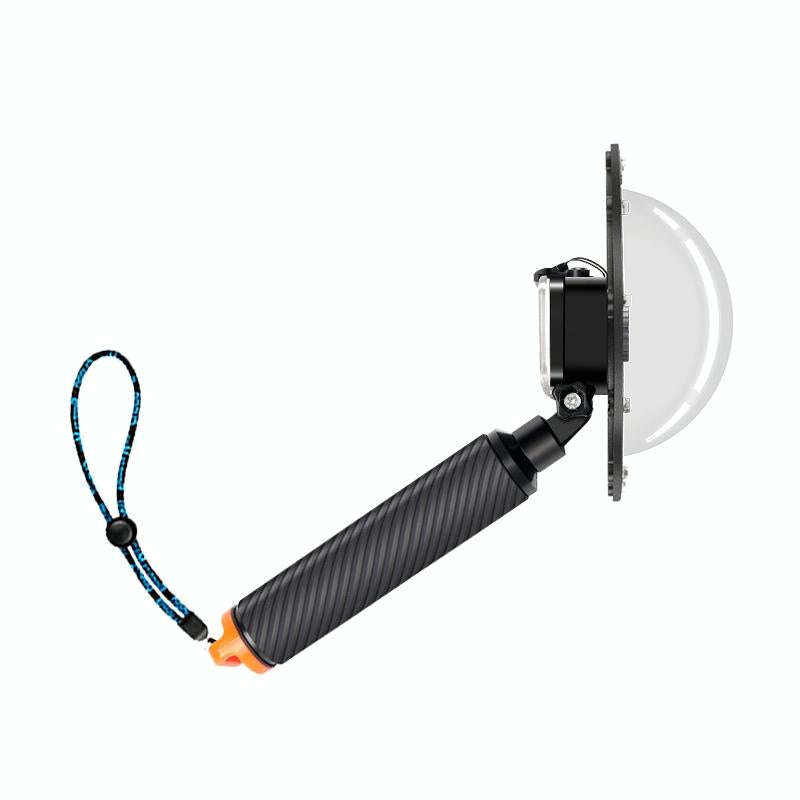 RUIGPRO Floating Hand Grip Dome Port Underwater Diving Camera Lens Transparent Cover for DJI Osmo...