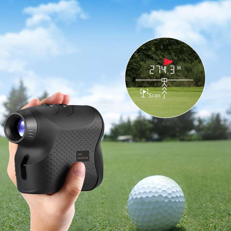 5-600P Handheld Golf Laser Distance Measuring Instrument Telescope Range Finder Distance Measurer...
