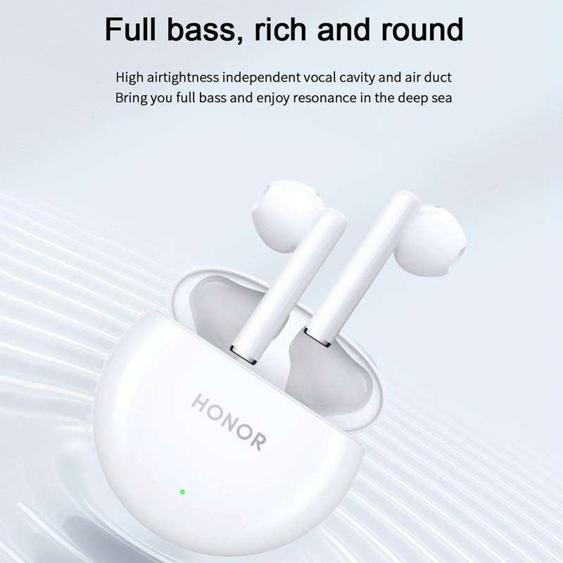 Honor Earbuds X5 Semi-in-ear Smart Call Noise Reduction Wireless Bluetooth Earphones(Coral Pink)