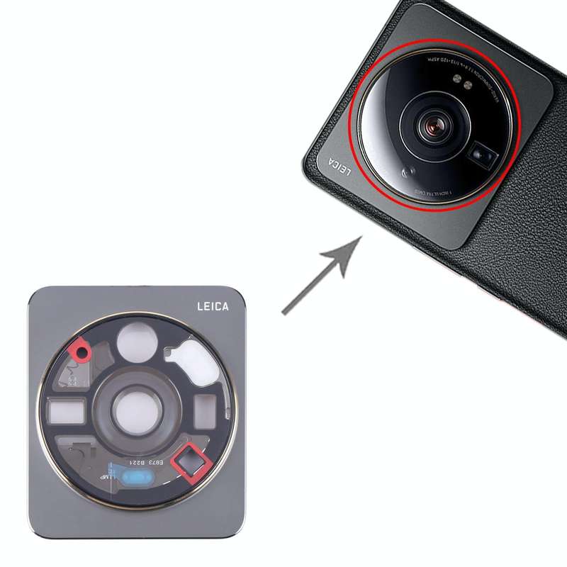 For Xiaomi 12s Ultra Camera Lens Cover (Grey)