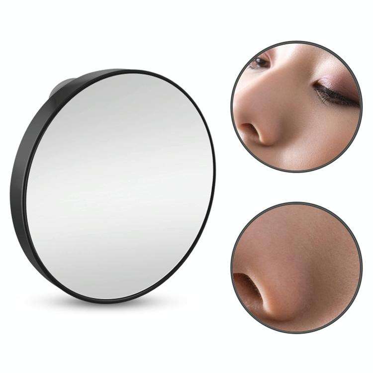Magnification Small Round Mirror with Suction Cup Makeup Mirror 8.8cm Magnification Makeup Mirror...