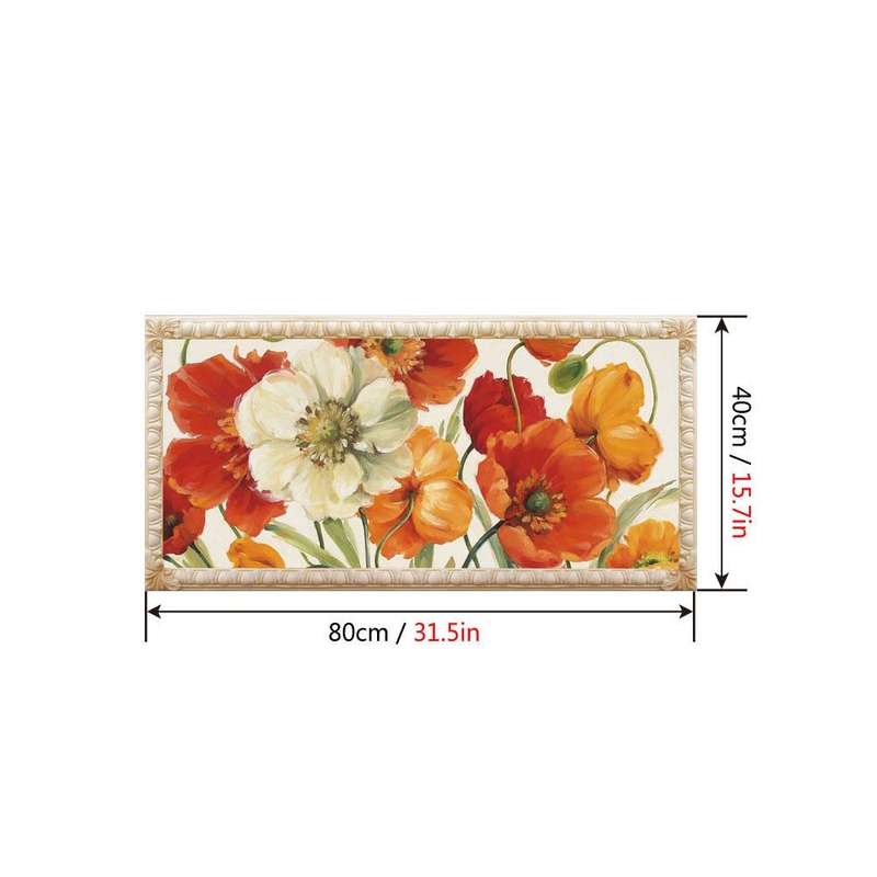 Self-Adhesive Heat-Resistant Oil-Proof Stickers Household Kitchen Stove Tile Wall Stickers, Speci...