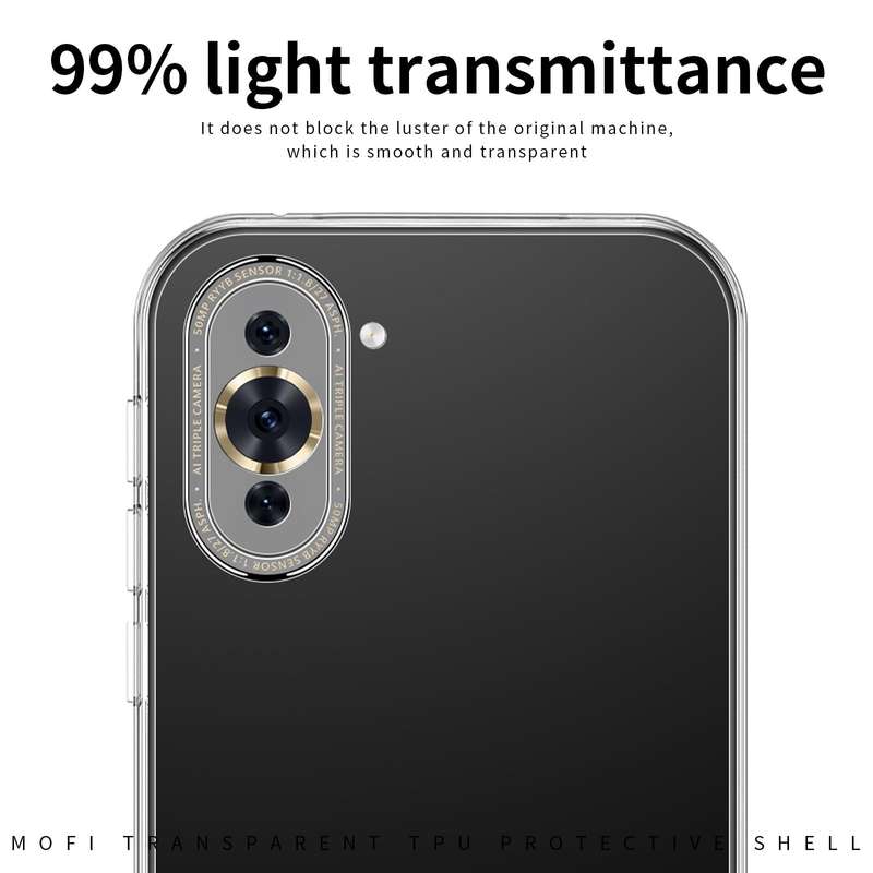 For Huawei Nova 10 5G MOFI Ming Series Ultra-thin TPU Phone Case(Transparent)