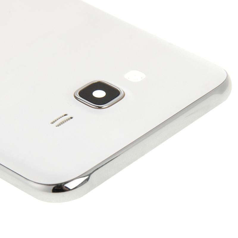 For Galaxy J7 Full Housing Cover (Middle Frame Bezel + Battery Back Cover) (White)