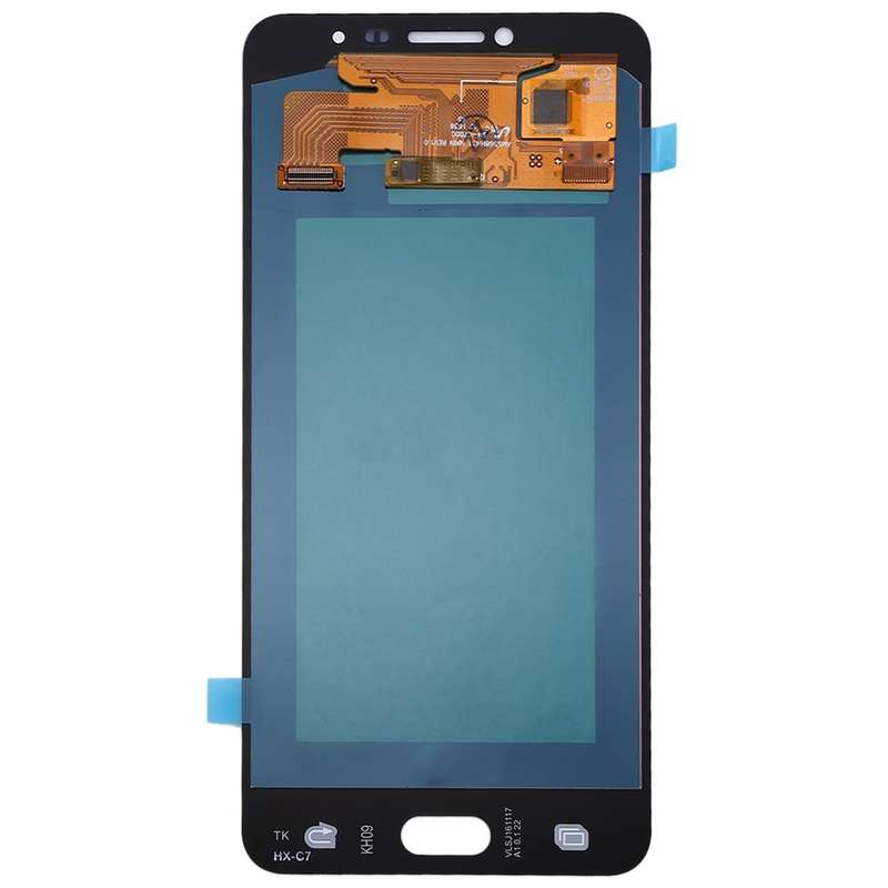 Oled LCD Screen for Galaxy C7 with Digitizer Full Assembly (White)