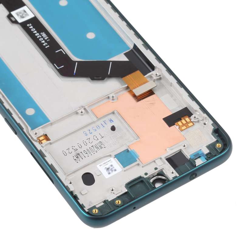Original LCD Screen For Nokia 7.2 / 6.2 Digitizer Full Assembly with Frame(Green)