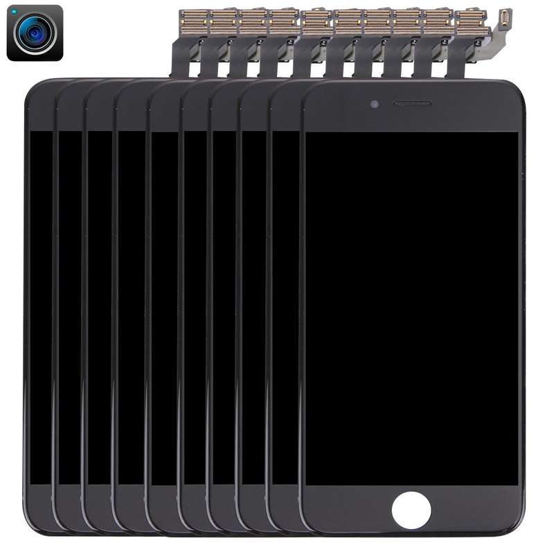 10 PCS TFT LCD Screen for iPhone 6 with Digitizer Full Assembly (Black)