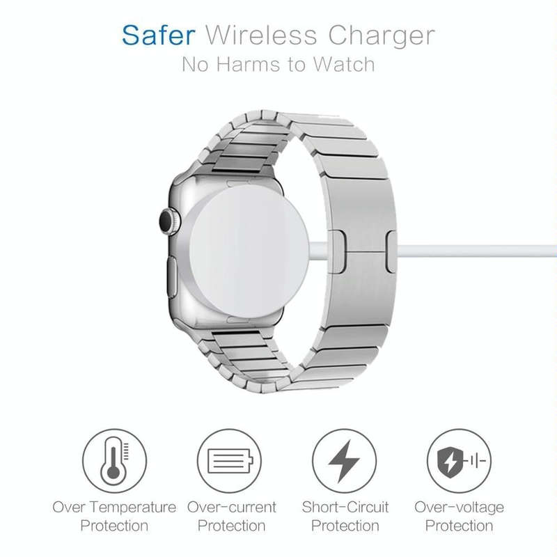 2m Type-C Universal Portable Magnetic Wireless Charger for Apple Watch Ultra & Ultra 2 & Series 9...