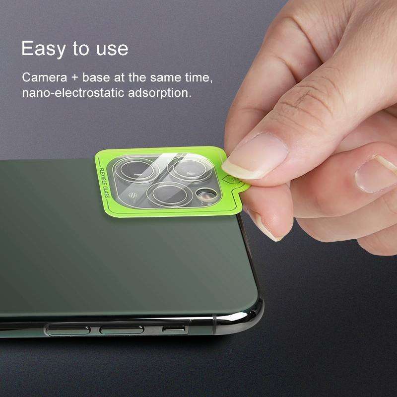 For iPhone 11 Pro Max HD Rear Camera Lens Protector Tempered Glass Film