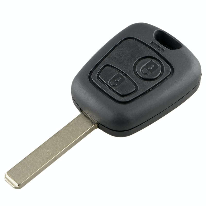 For PEUGEOT 206 / 307 2 Buttons Intelligent Remote Control Car Key with Integrated Chip & Battery...