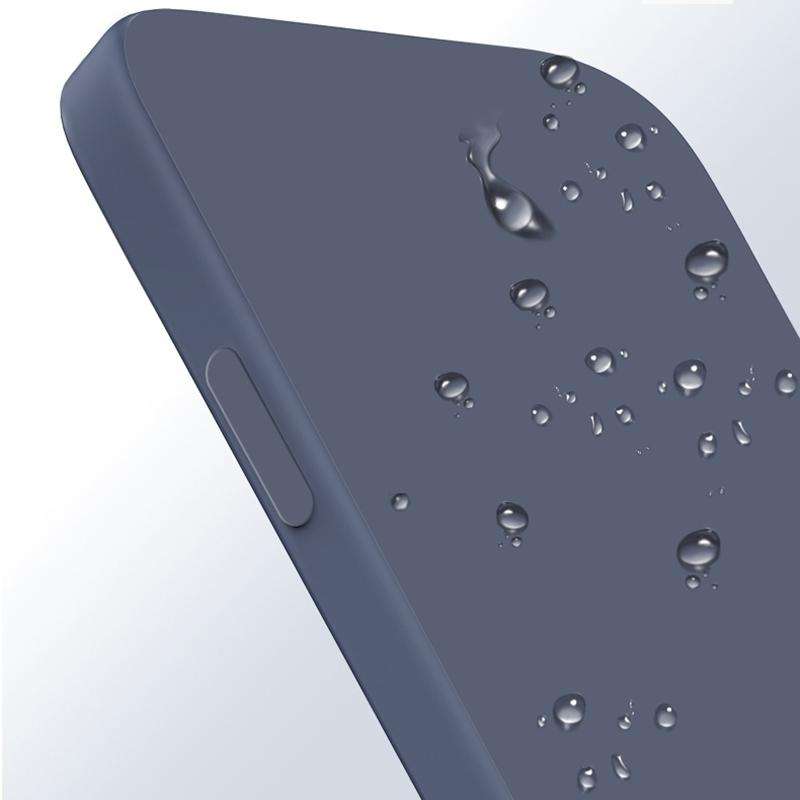 For Samsung Galaxy A35 Imitation Liquid Silicone Phone Case(Black)