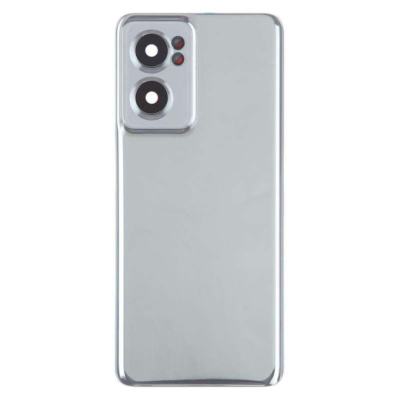 For OnePlus Nord CE 2 5G Original Battery Back Cover with Camera Lens Cover(Silver)