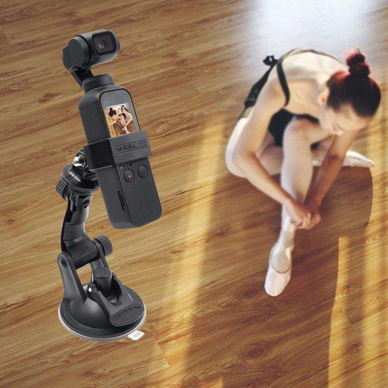 STARTRC Multifunctional Automobile Glass Suction Cup Fixing Bracket Holder for DJI OSMO Pocket Gi...