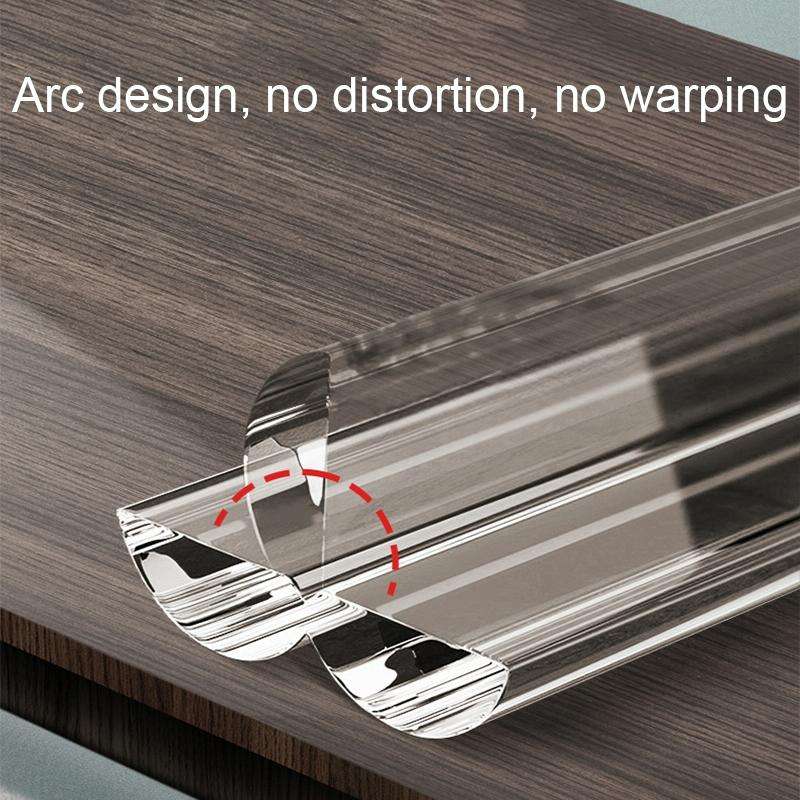 PVC Household Transparent Anti-collision Strip Furniture Soft Edge Protector, Specification: 1 cm...