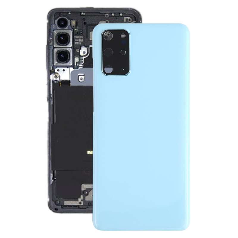 For Samsung Galaxy S20+ Battery Back Cover with Camera Lens Cover (Blue)