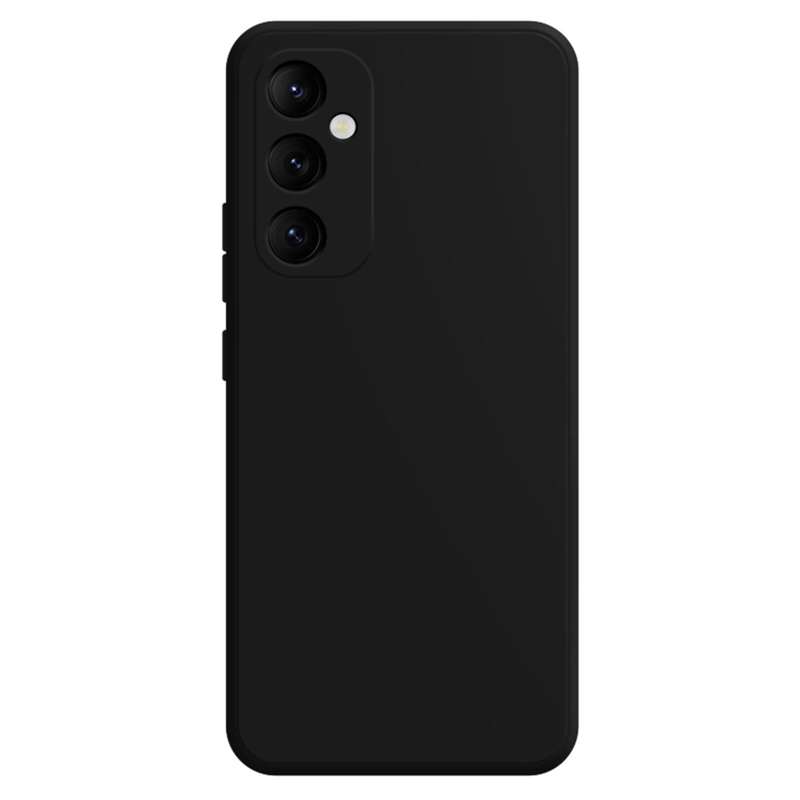 For Samsung Galaxy A35 Imitation Liquid Silicone Phone Case(Black)