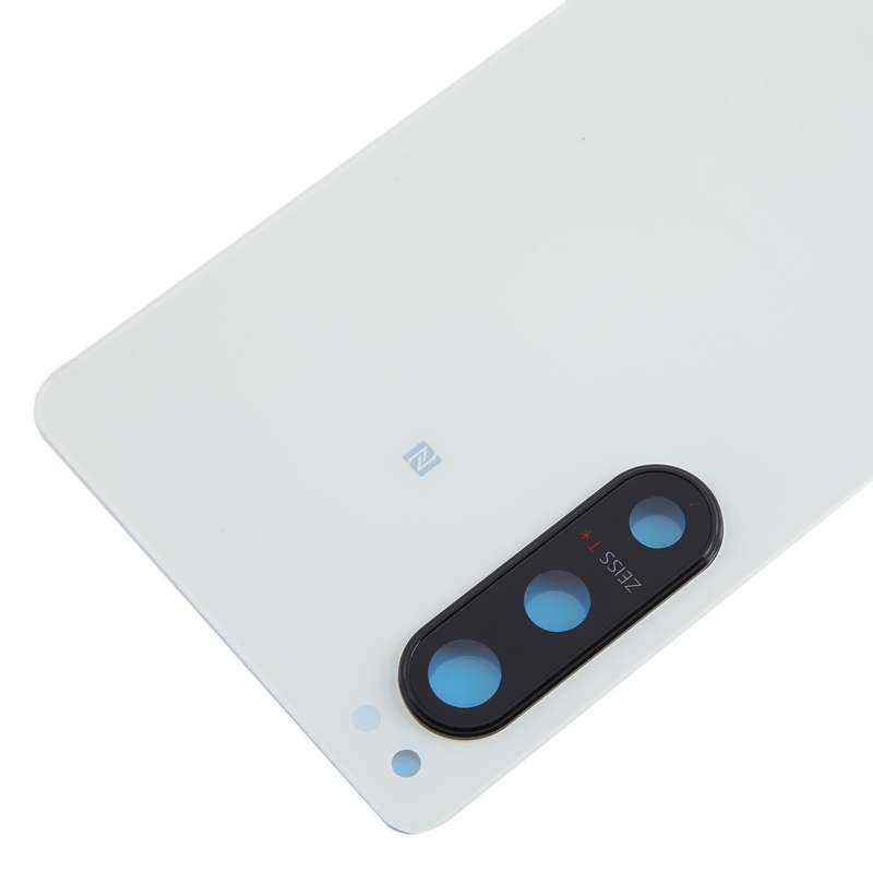 For Sony Xperia 5 IV Original Battery Back Cover with Camera Lens Cover(White)