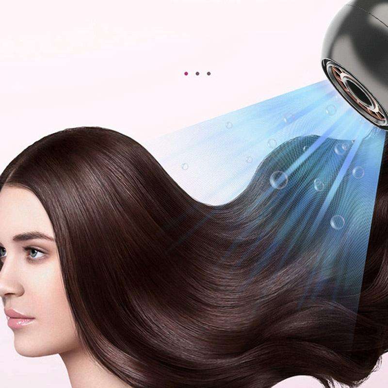 Mdjc-806 Travel Leafless Mini Hair Dryer Hotel Wall-Mounted Hair Dryer(US Plug)