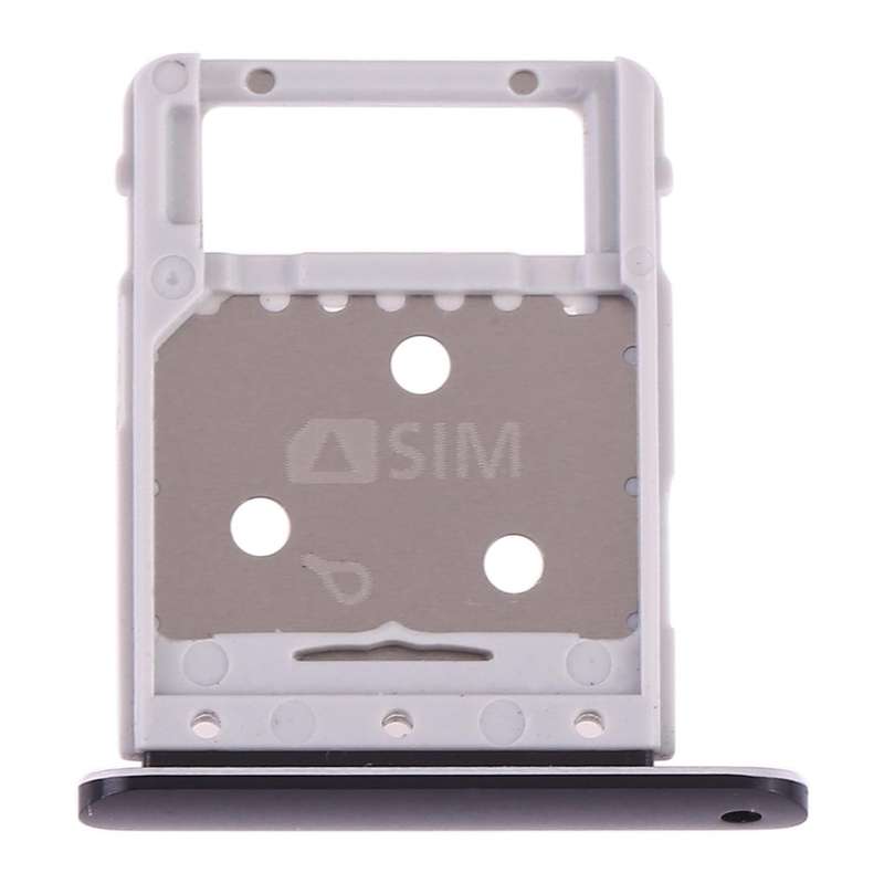 For Galaxy Tab S4 10.5 T835 SIM Card Tray + Micro SD Card Tray (Black)