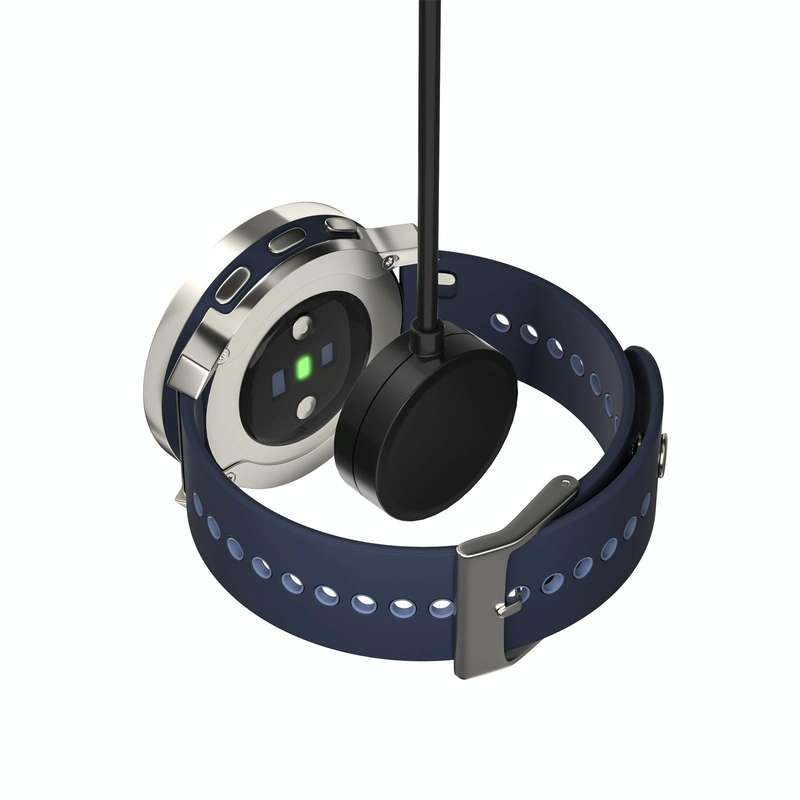 For Suunto 9 Peak 38mm Smart Watch Magnetic Charging Cable, Length: 1m(Black)