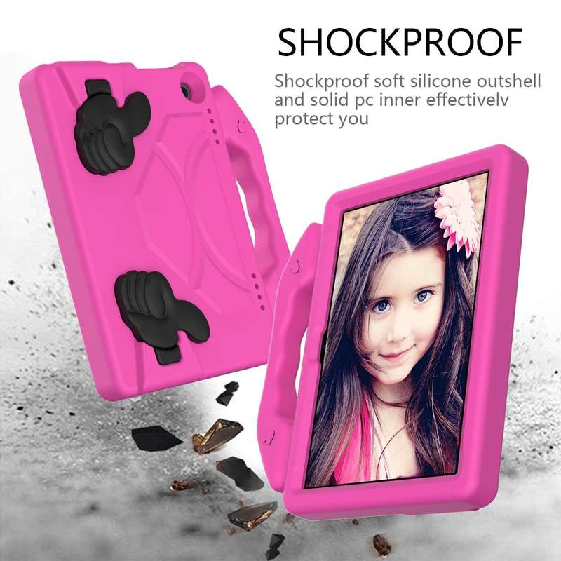 For Amazon Kindle Fire HD8 Plus (2020) EVA Material Children Flat Anti Falling Cover Protective S...