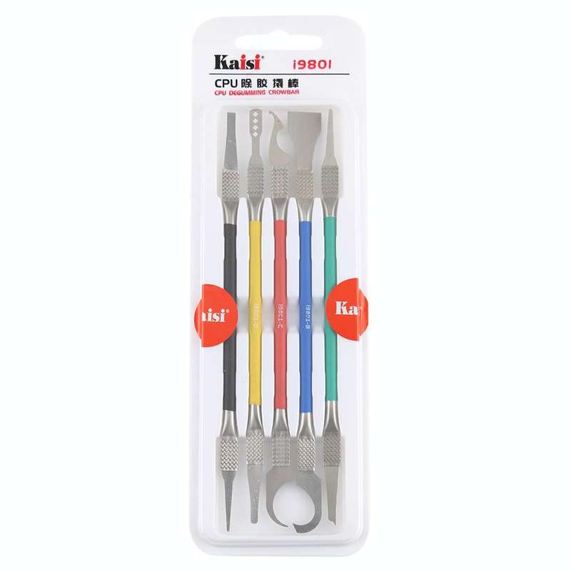 Kaisi i9801 CPU Professional Mobile Phone / Tablet Plastic Disassembly Rods Crowbar Repairing Too...