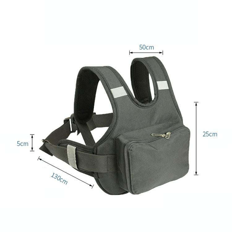MTBD1063 Electric Motorcycle Seat Belt Child Seat Belt Baby Strap(Black)